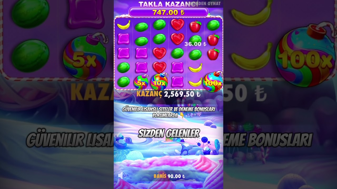 Bitmeyen Kombo Gördünüz Mü ? - Sweet Bonanza Rekor Kazanç - #casino #slot #shorts