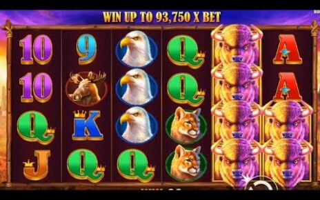 Buffalo Slot Machine Jackpot in Online Casino