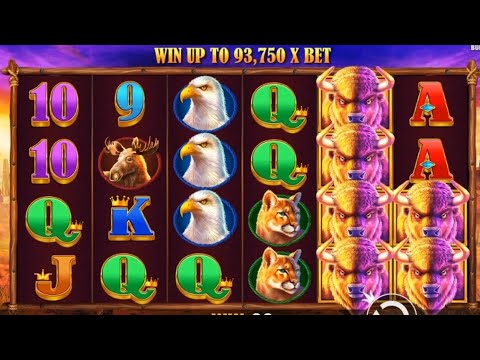 Buffalo Slot Machine Jackpot in Online Casino