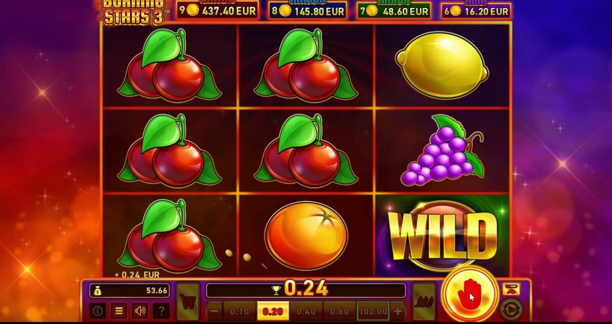 Burning Stars || Online Casino || Online Fun || cerise 7’s