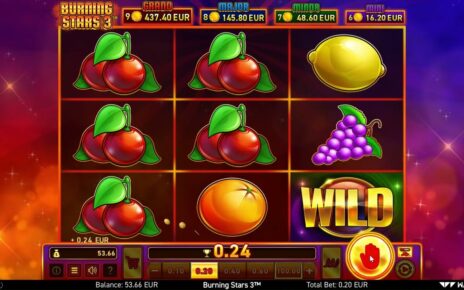 Burning Stars || Online Casino || Online Fun || cerise 7’s