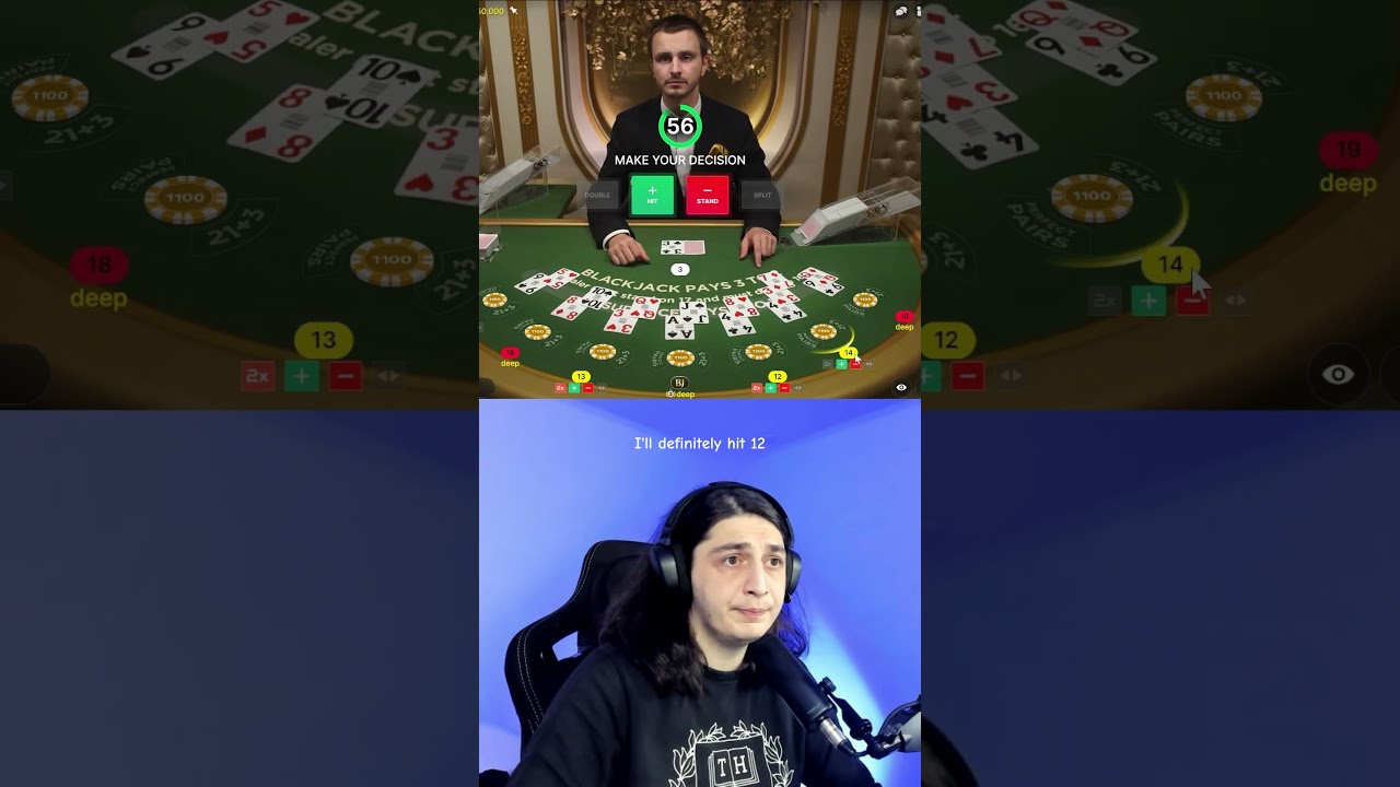 DEGENERATE GamePlay ? Full Table Blackjack