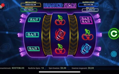 DIAMOND STAR – Free Spins – Freispiele – Online Casino Slot Game