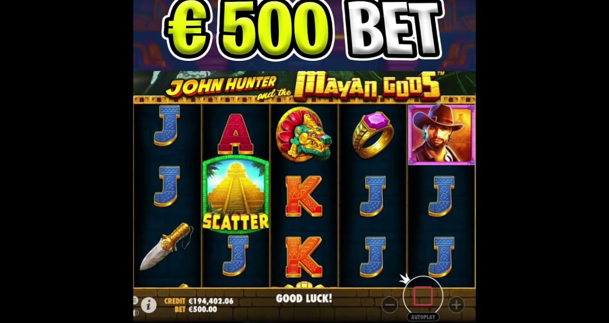 €500 MAX BET SLOT BONUS ? MAYAN GODS ? PAID HUGE BIG WINS‼️ #shorts