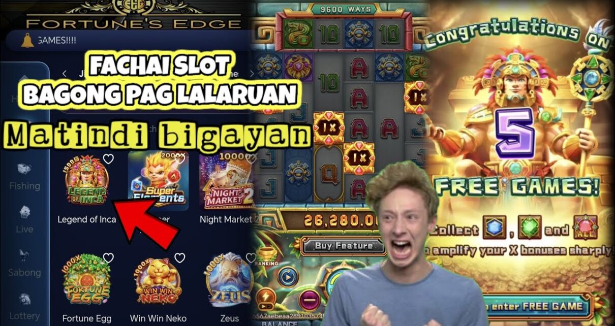 Fachai Bagong Laro Legend of INCA | malakas Pumaldo sa scatter | Online Casino Slot Games Fachai