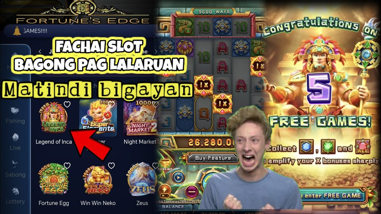 Fachai Bagong Laro Legend of INCA | malakas Pumaldo sa scatter | Online Casino Slot Games Fachai