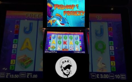 Fishin’ Frenzy Feature At £3 Stake! | Grosvenor UK Casino Slot Big Win