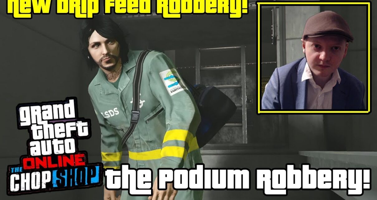 GTA Online Chop store DLC New Casino Heist ,The Podium Robbery Stealth And Solo!