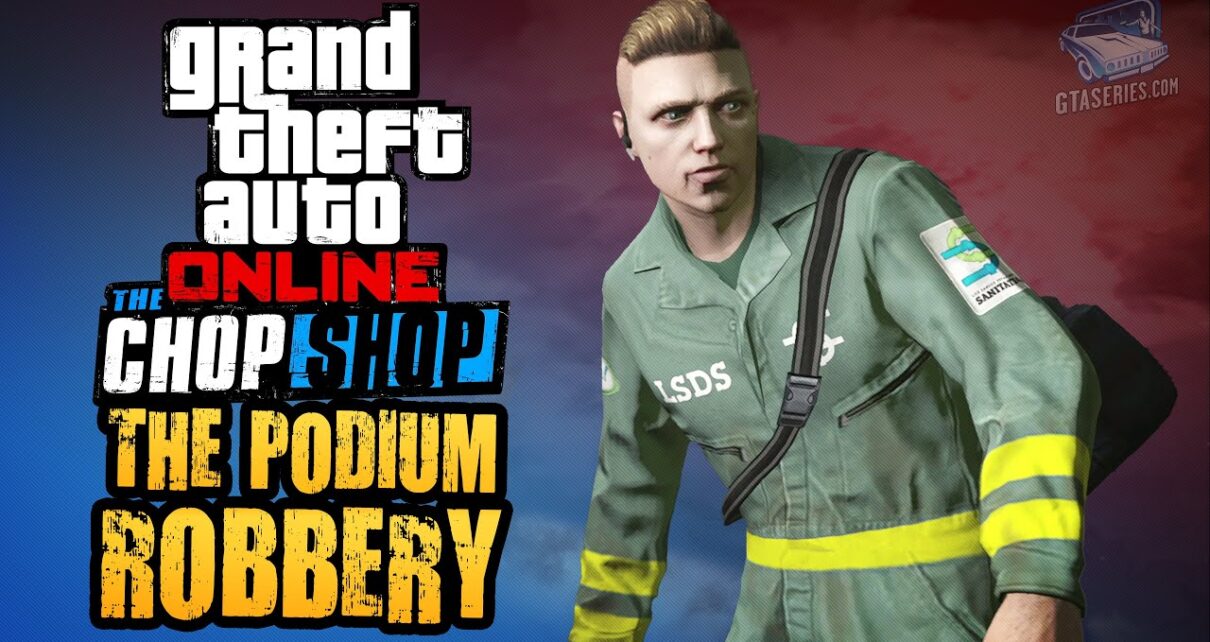 GTA Online Chop Shop - The Podium Robbery [All Bonus Challenges]