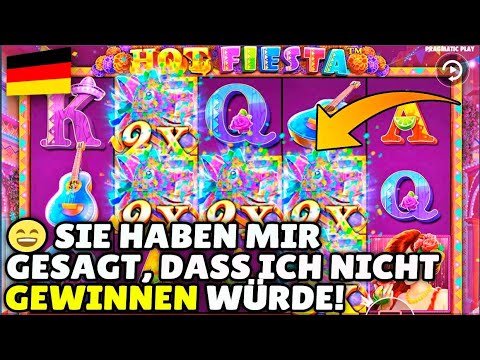 HOT FIESTA HAT MIR DAS GANZE GELD GEGEBEN! / Casino Online Deutsch (echtes Geld)