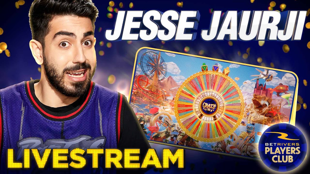 Jesse Streams Crazy Time at BetRivers Online Casino