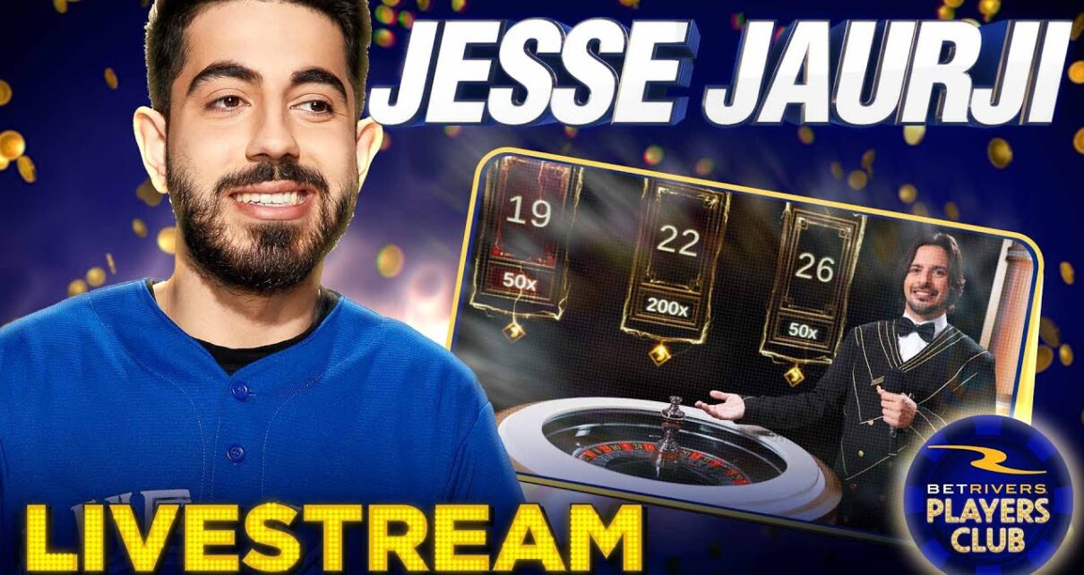 Jesse Streams Lightning Roulette at BetRivers Online Casino