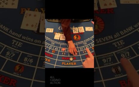 MASSIVE SIDEBET WIN! LUCKIEST HIT EVER!!! BACCARAT!