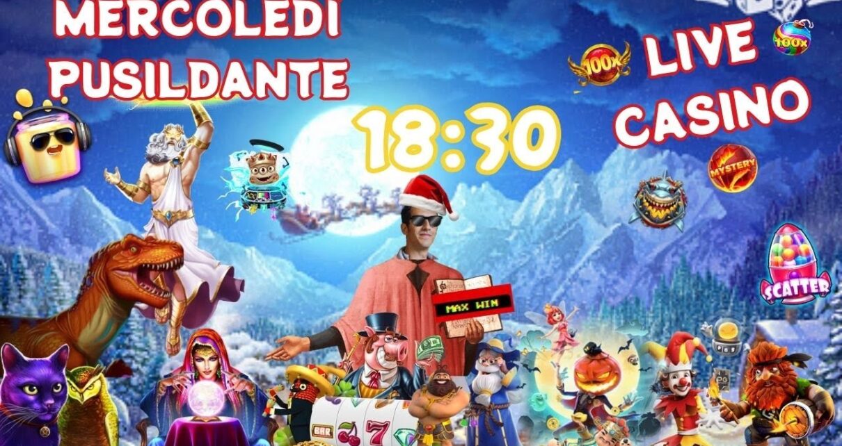 ??MERCOLEDì A CACCIA DI BIG WIN CON DANTE! ?? ? CASINO LIVE STREAMING 27 DIC – 18:30 SLOT ONLINE ??