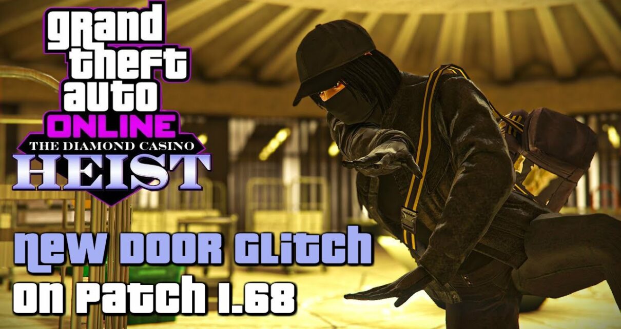 New Vault Door Glitch for Casino Heist using buffered ledge grab glitch [GTA Online v1.68]