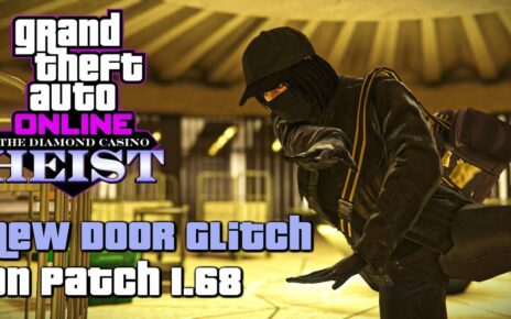 New Vault Door Glitch for Casino Heist using buffered ledge grab glitch [GTA Online v1.68]