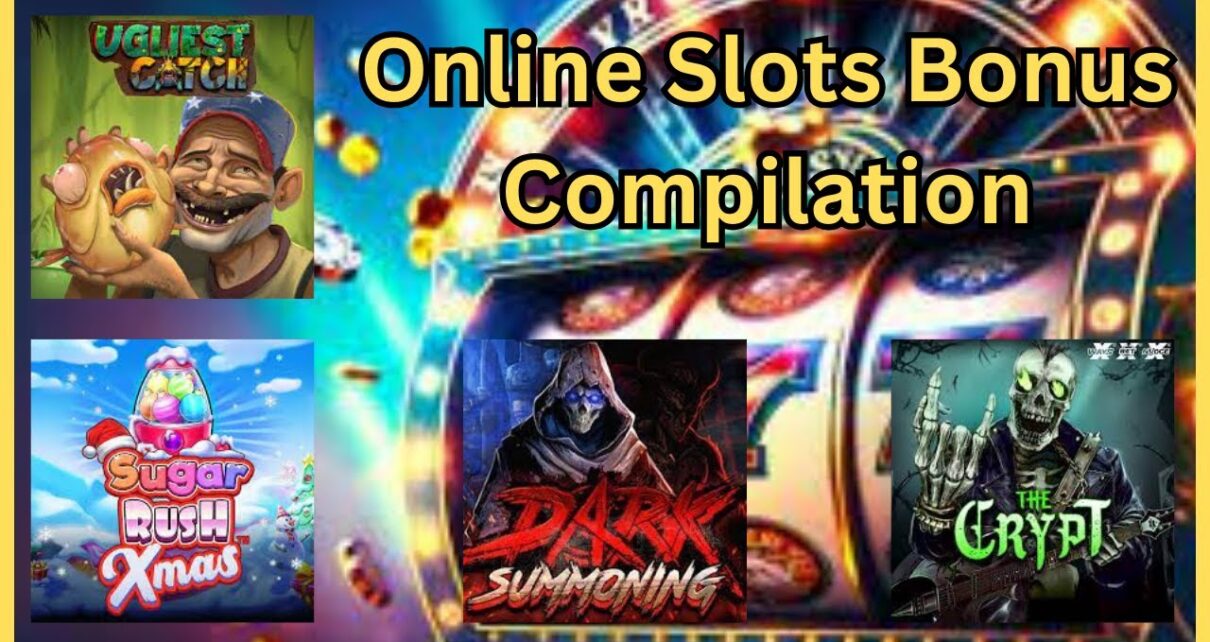 Online Casino Slot Bonus Big Win Compilation – 4 Bonus Rounds