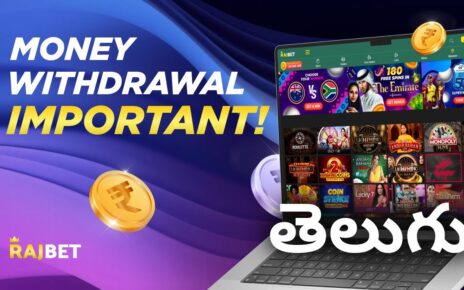 Rajbet Telugu: WITHDRAWAL IMPORTANT INFORMATION | Best online casino in Telengana and India