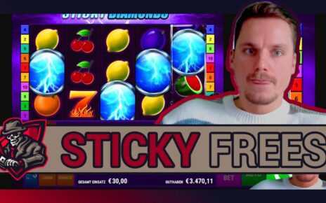 STICKY DIAMONDS ? | 30€ Freispiele und so ? | Freegames High Stake ? | Casino Highlights