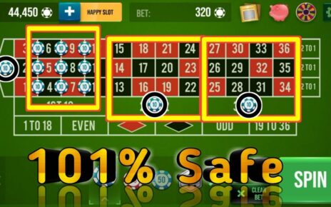 Safe Gameplay on Roulette || Roulette Strategy To Win