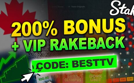 The BEST Online Casino in Canada: Stake.com | Code BESTTV for 200% Bonus and VIP Bronze #slots