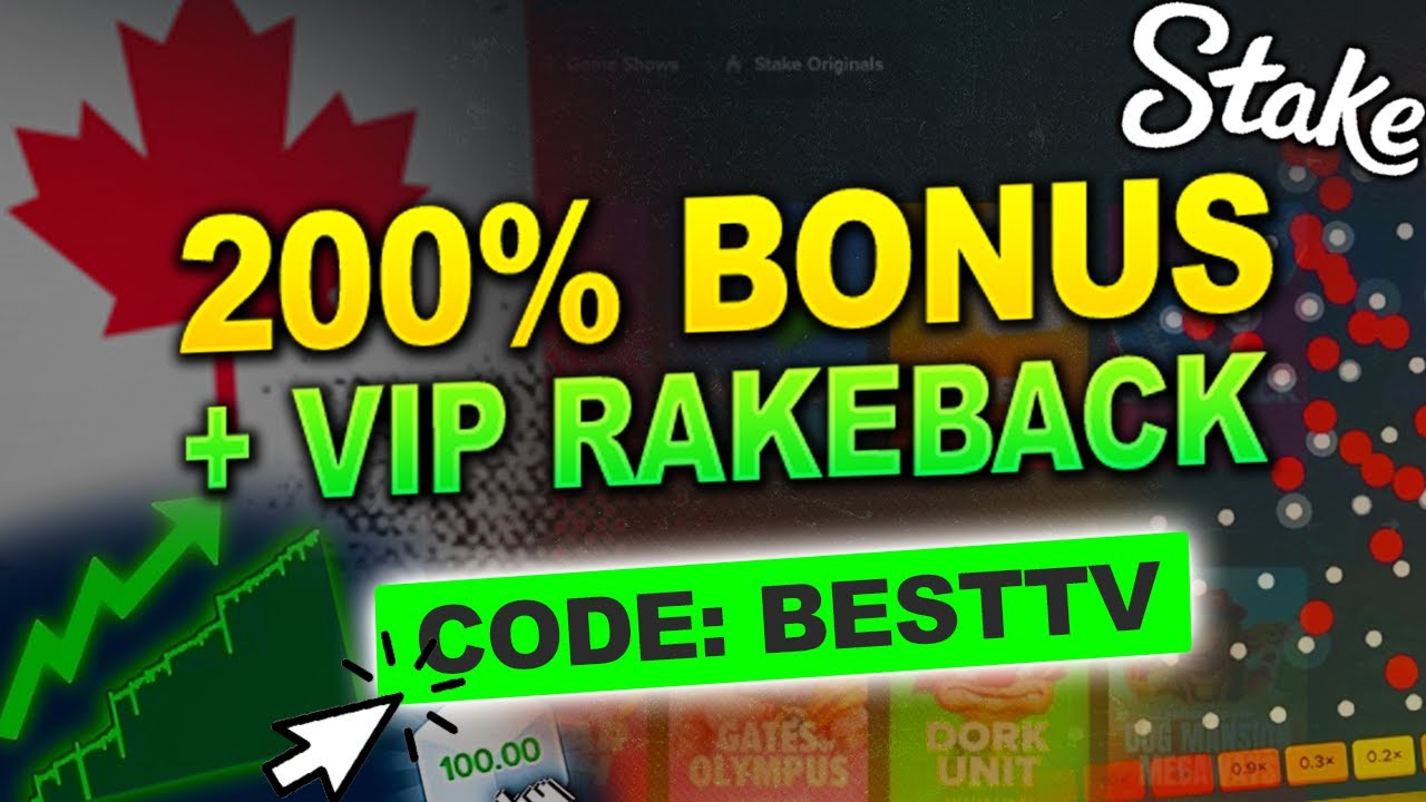 The BEST Online Casino in Canada: Stake.com | Code BESTTV for 200% Bonus and VIP Bronze #slots