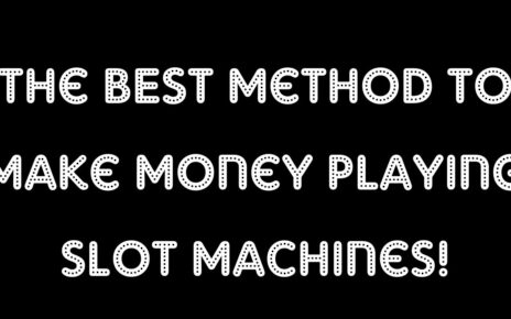 The BEST method to win at slots! Use this method and bring home to a greater extent than money from the Casino.