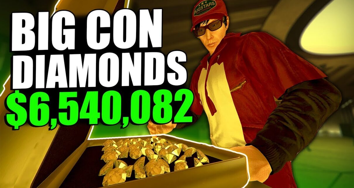 The Diamonds Grind With Big Con Approach Only | GTA Online Casino Heist