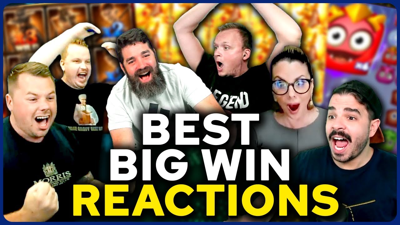 Top 10 Big Win Reactions of 2023