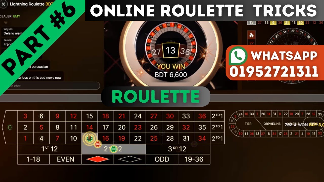 lightning roulette online  casino strategy bangla part 6