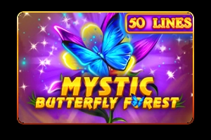 神秘的な蝶の森