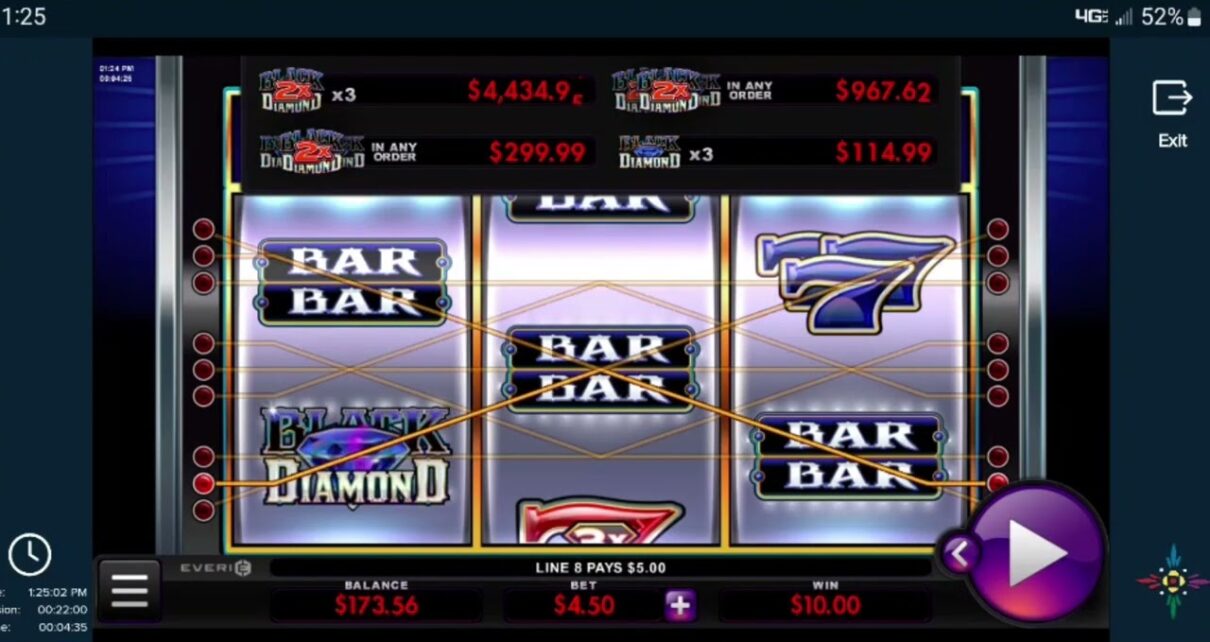 Black Diamond Slot Machine Online Casino Games