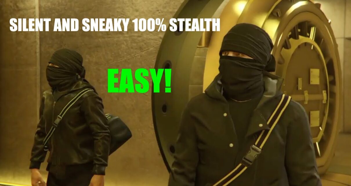 GTA ONLINE CASINO HEIST - SILENT AND SNEAKY COMPLETE STEALTH GUIDE (2 PLAYER ARTWORK FULL TAKE)