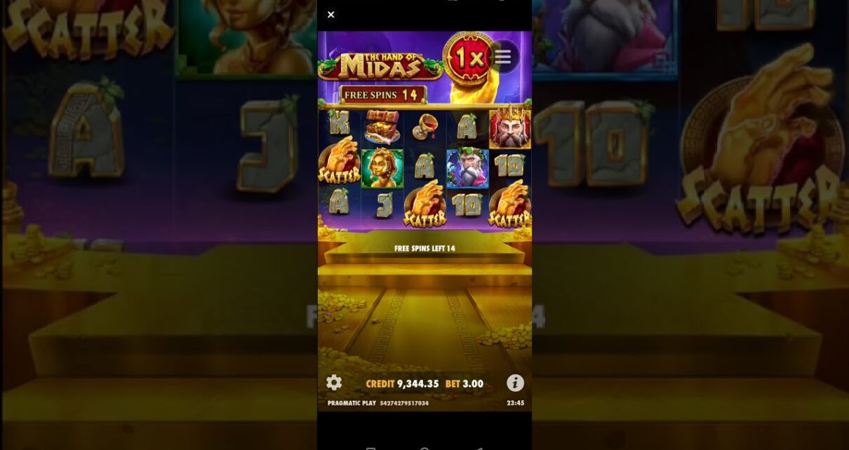 Hand of Midas / Pragmatic Play / Slot Machine/ Online Casino / Online Slots