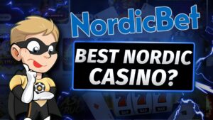 NordicBet คาสิโนออนไลน์ Nordic ที่ดีที่สุดคือโบนัส 500 kr + 100 FS!