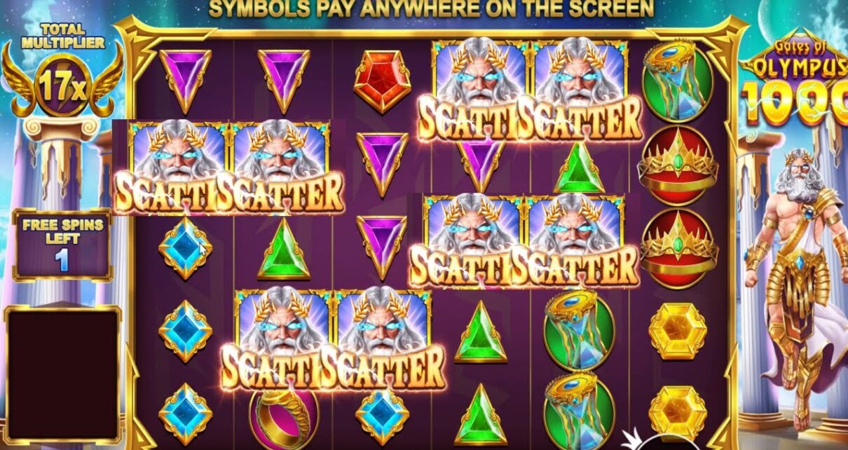 RESPIN 3 TIMES  GATES OF OLYMPUS 1000 INSANE FREE SPINS NICE WIN BONUS BUY ONLINE CASINO SLOT