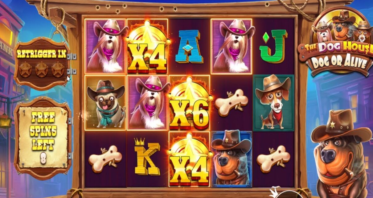 THE DOG HOUSE DOG OR ALIVE EPIC GAMEPLAY BONUS BUY ONLINE CASINO ONLINE SLOT