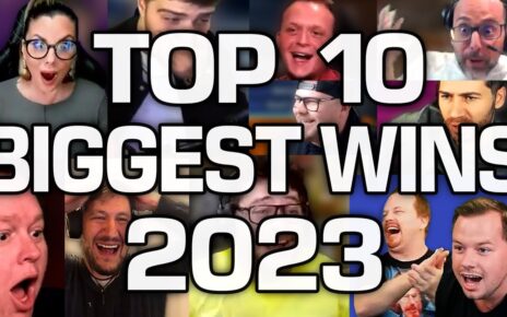 Top 10 Streamers Biggest Wins of 2023