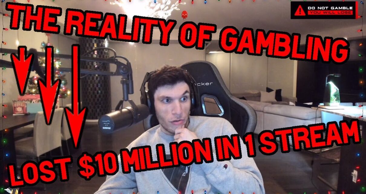 TrainWrecksTV Lost  1000000 in 1 Stream