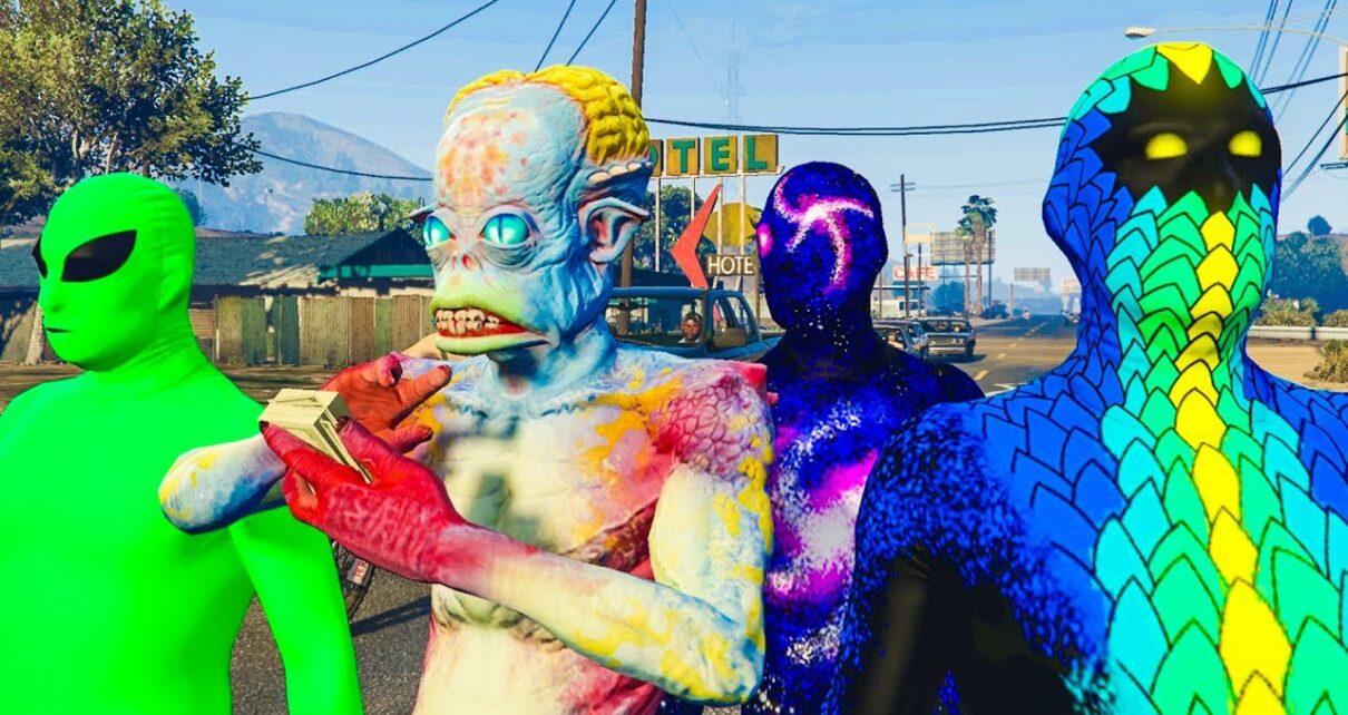 Wir verwandeln uns in ALIENS! | GTA 5 Online Casino Heists