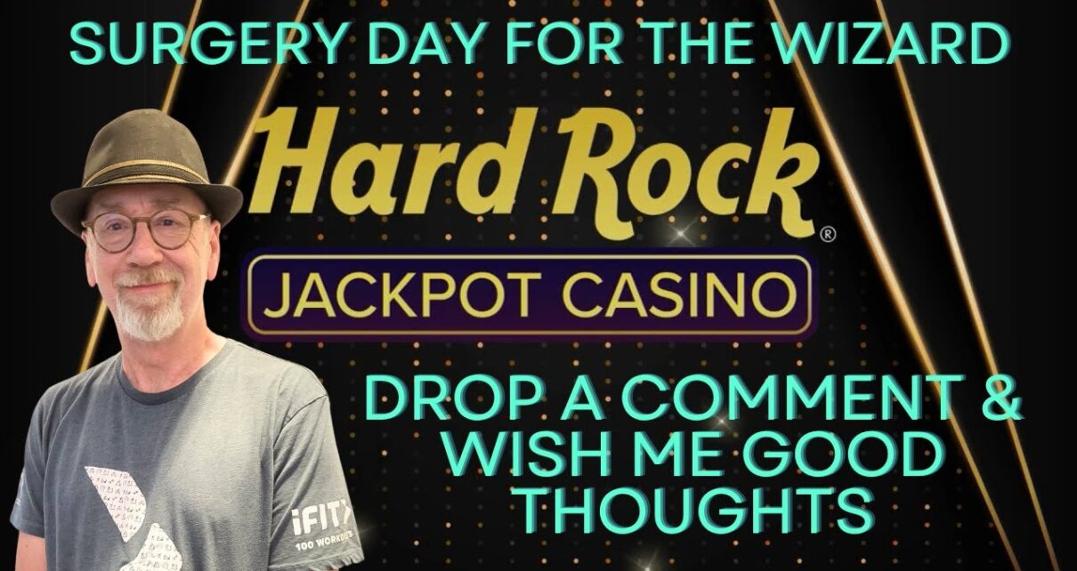 Hard Rock's Jackpot Casino (Surgery Day) #onlinecasino #onlinecasinogames #onlineslots