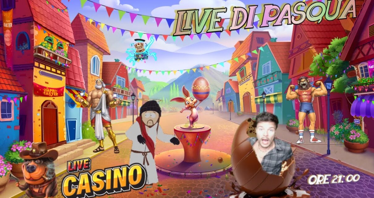 ⚡LIVE DI PASQUA????CASINO LIVE STREAMING ?31 MAR – 21:00 SLOT ONLINE ?