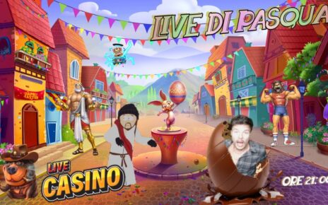 ⚡LIVE DI PASQUA????CASINO LIVE STREAMING ?31 MAR – 21:00 SLOT ONLINE ?