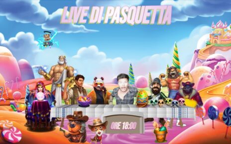 ⚡LIVE DI PASQUETTA????CASINO LIVE STREAMING ?1 APR – 18:00 SLOT ONLINE ?