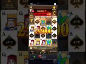 Superace Bet 500 turns to 300k