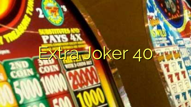 Jolly extra 40