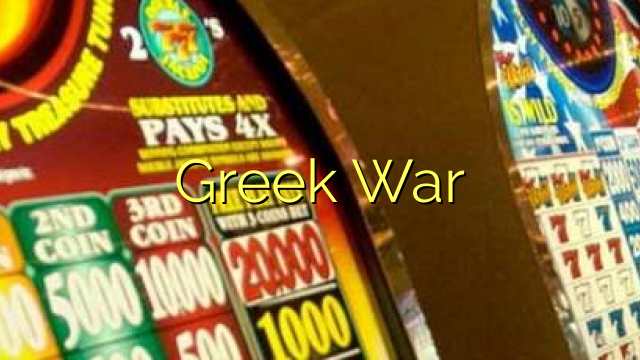 græsk krig