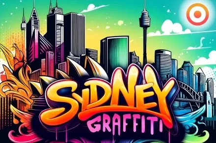 Graffiti yn Sydney