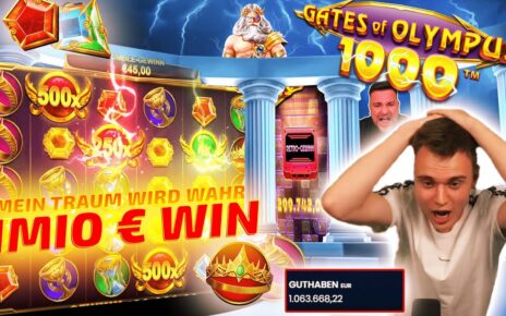 1 MILLION €€€ REKORD GEWINN!😱💸 | Casino Slot Highlights