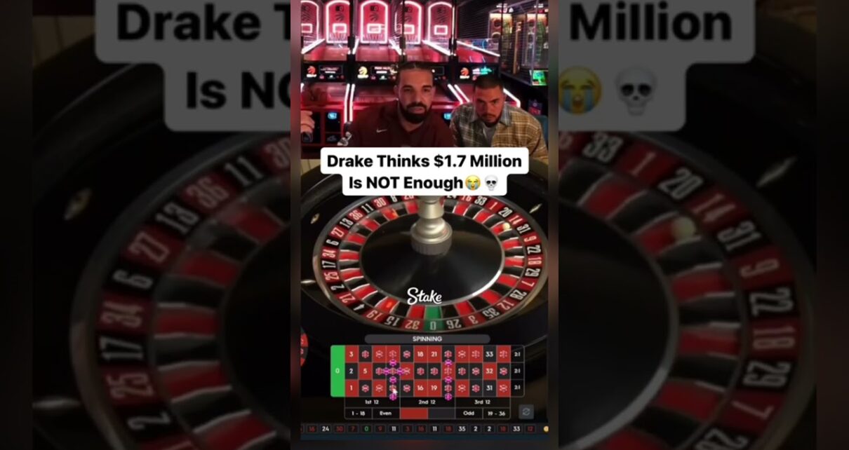 .7 million is not enough for drake..😭💀 #drake #casino #slots #roulette #bigwin #gambling